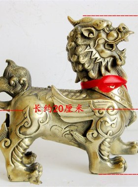 铜貔貅摆件桌面大号家居装饰工艺礼品店铺乔迁办公室玄关桌面摆设