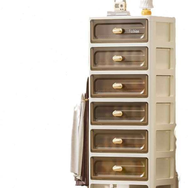 35cm wide drawer storage cabinet multi-layer finishing cabinet plastic storage cabinet household storage cabinet with pulley