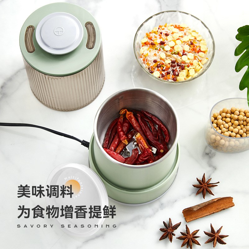 粉碎机磨粉机家用小型研磨机超细打粉机五谷杂粮破碎机破壁机 - 图2