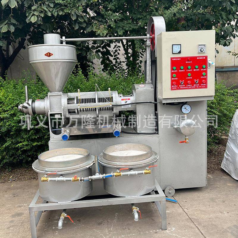 大型油坊棕榈果串榨油机棕榈果仁破碎圆排榨油机食用油设备厂 - 图0