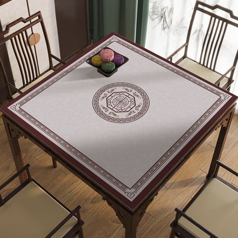 皮革自动麻将方桌布防水防油免洗正方形餐桌垫茶几八仙桌垫,淘宝优惠券,粉丝福利购,淘宝优惠卷