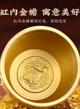 铜百福家用上香炉供奉财神供佛室内线香沉香香薰炉聚宝盆礼品摆件