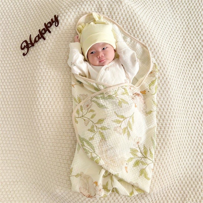 婴儿包单初生儿纯棉春秋夏宝宝抱毯新生儿防惊跳抱被子防惊跳包被,淘宝优惠券,粉丝福利购,淘宝优惠卷