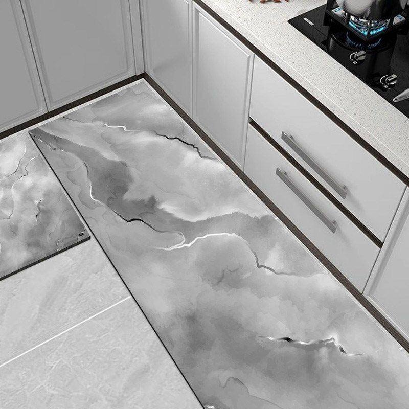 硅藻泥厨房地垫防滑防水防油耐脏专用脚垫子家用可擦免洗门口地毯,淘宝优惠券,粉丝福利购,淘宝优惠卷