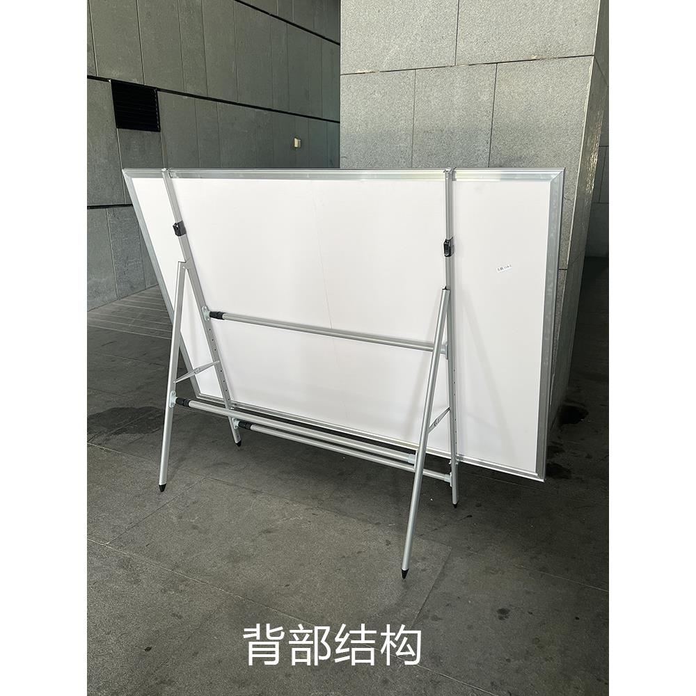 大型展板架宣传栏立式落地广告牌横向展示架户外折叠伸缩海报展架 - 图3