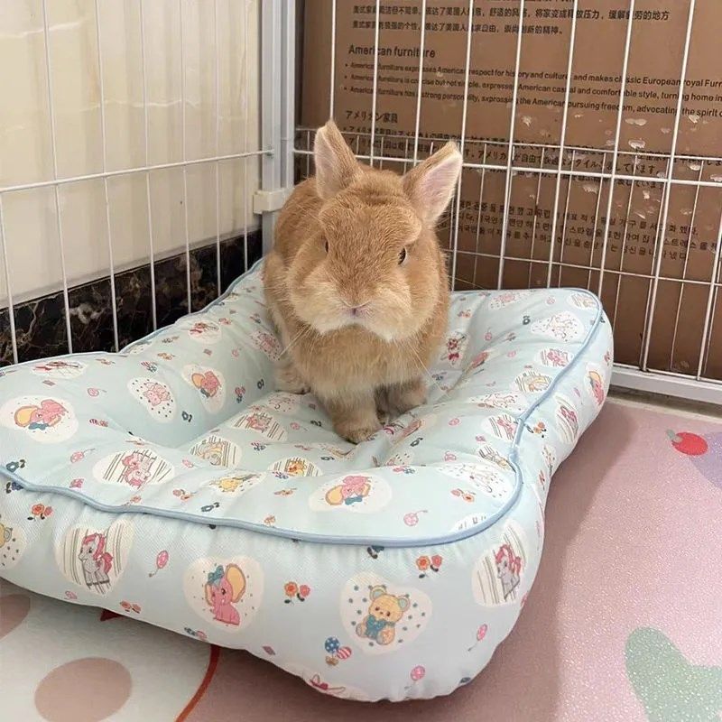 宠物兔子窝夏季垫子四季通用兔兔趴趴垫猫咪狗狗睡垫防水地垫加厚,淘宝优惠券,粉丝福利购,淘宝优惠卷