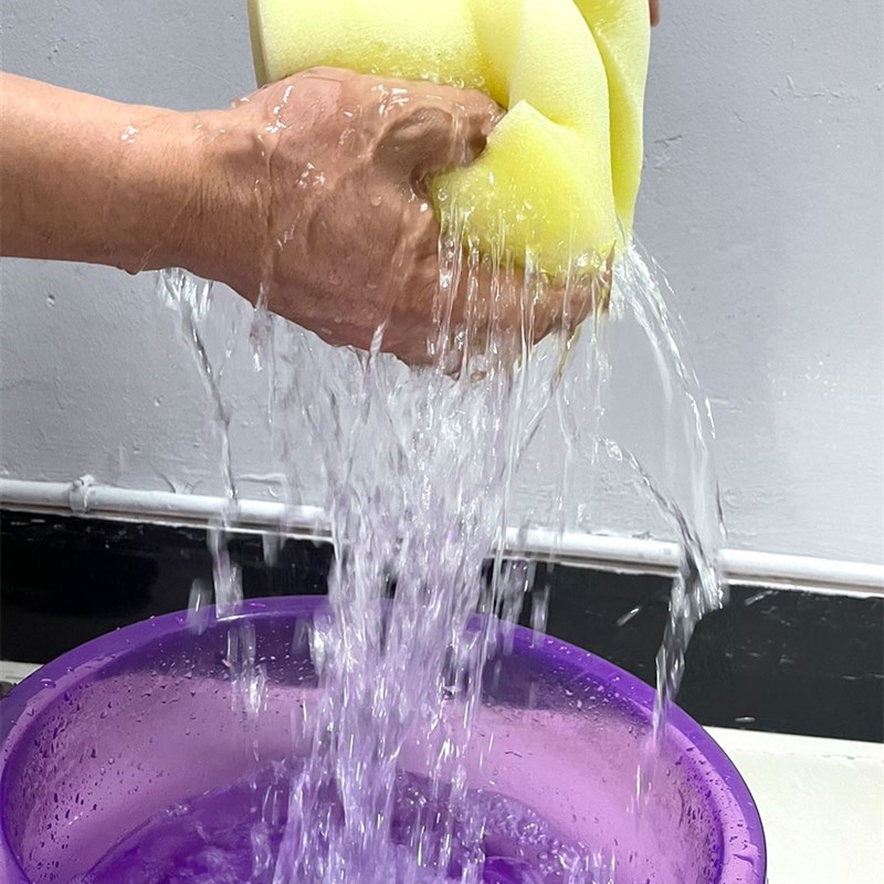 超强吸水海绵定制工业吸油海棉垫包装材料软包大片可裁剪块条洗车 - 图1
