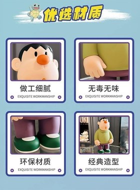 胖虎歪头摆件电视柜客厅高级感小众入户玄关桌面装饰乔迁送人礼物