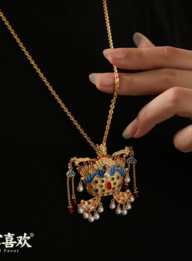 本宫喜欢胸针项链两用配饰礼物