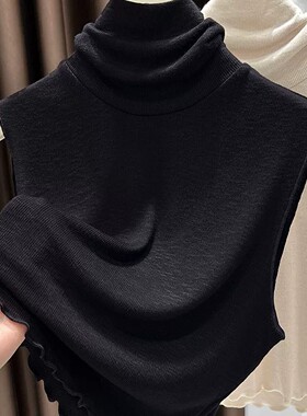 【官方正品】假领子百搭无袖背心