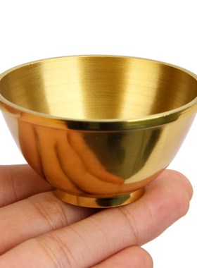 纯铜饭碗摆件家居饰品铜碗福禄家居铜碗铜餐具金饭碗家用碗