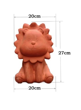 【红陶摆件】宙斯花园庭院露台阳台桌面红陶可爱拍照摆件装饰品