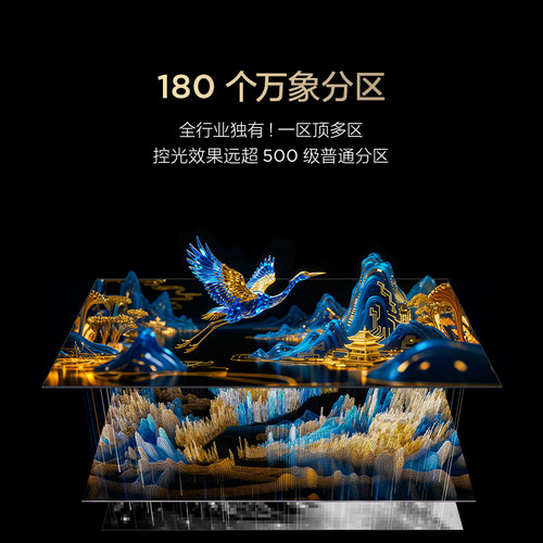 TCL雷鸟鹤6 26款55英寸QD-MiniLED高阶VA高对比平板电视55R69A - 图2