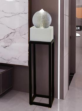 客厅喷泉流水器摆件现代创意家居好物办公室电视柜玄关桌面装饰品