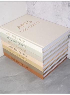 27CM黑白灰装饰真书 北欧简约现代可翻页道具书样板间仿真书饰品