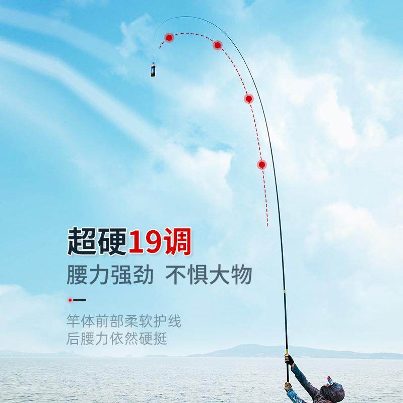 日本达瓦进口传统钓长杆10/11/15米大炮杆打窝竿8钓鱼竿手杆轻硬,淘宝优惠券,粉丝福利购,淘宝优惠卷