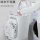Non-non-cat dirty laundry basket plastic storage basket wall-mounted dirty laundry basket storage basket laundry basket wall-mounted dirty laundry basket