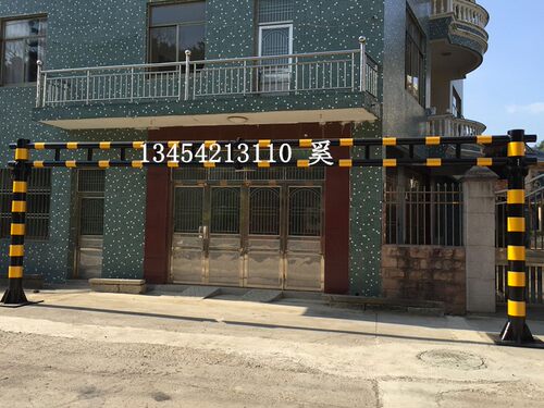 道路活动限高杆龙门架乡村马路双开旋转限高架桥洞固定限高限宽架 - 图2