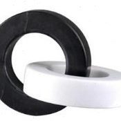 现代简约黑白相扣大理石环家居客厅装饰工艺品装饰品北欧摆件北欧