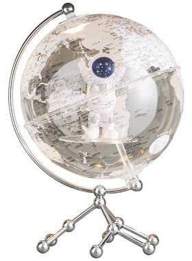 创意地球仪摆件家居办公室酒柜电视柜客厅氛围感物高级感装饰品