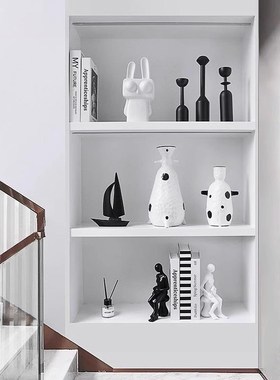 创意电视机柜摆件软装高级感摆件家居入户玄关装饰客厅酒柜工艺品