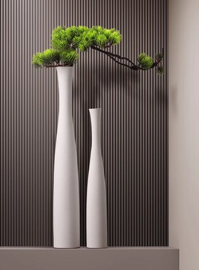 中式轻奢高级感花瓶摆件客厅插花玄关桌面电视柜餐厅家居装饰品