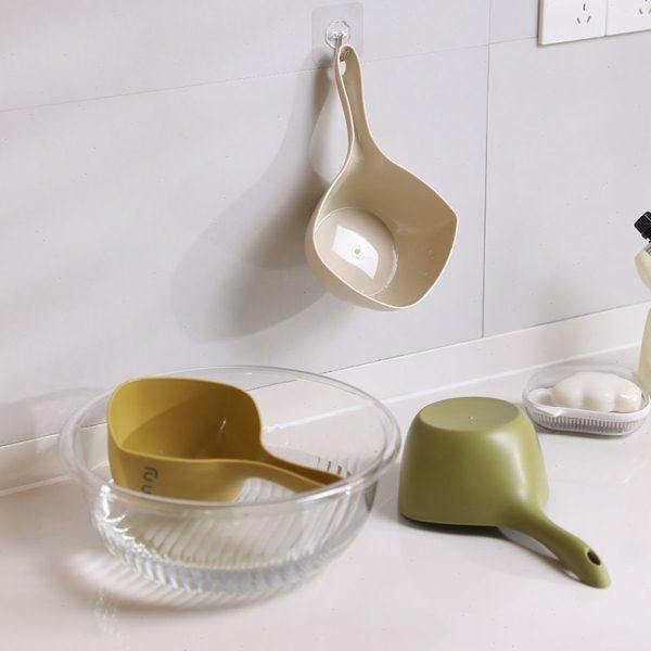 厨房家用加厚水瓢长柄加深浇菜水舀摔不坏面瓢可悬挂家用塑料水勺,淘宝优惠券,粉丝福利购,淘宝优惠卷