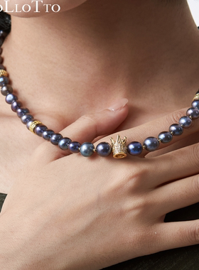 MOLLOTTO堇光珍珠项链为我加冕