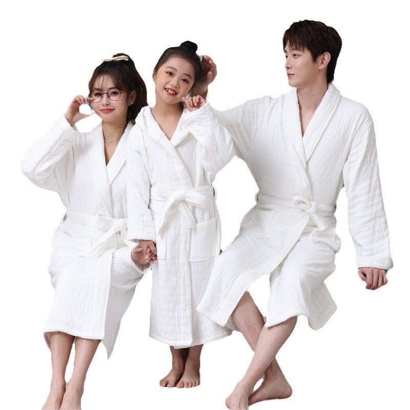 秋冬厚款纯棉儿童浴袍六层加厚浴衣家居服中大童女睡衣吸水睡袍,淘宝优惠券,粉丝福利购,淘宝优惠卷