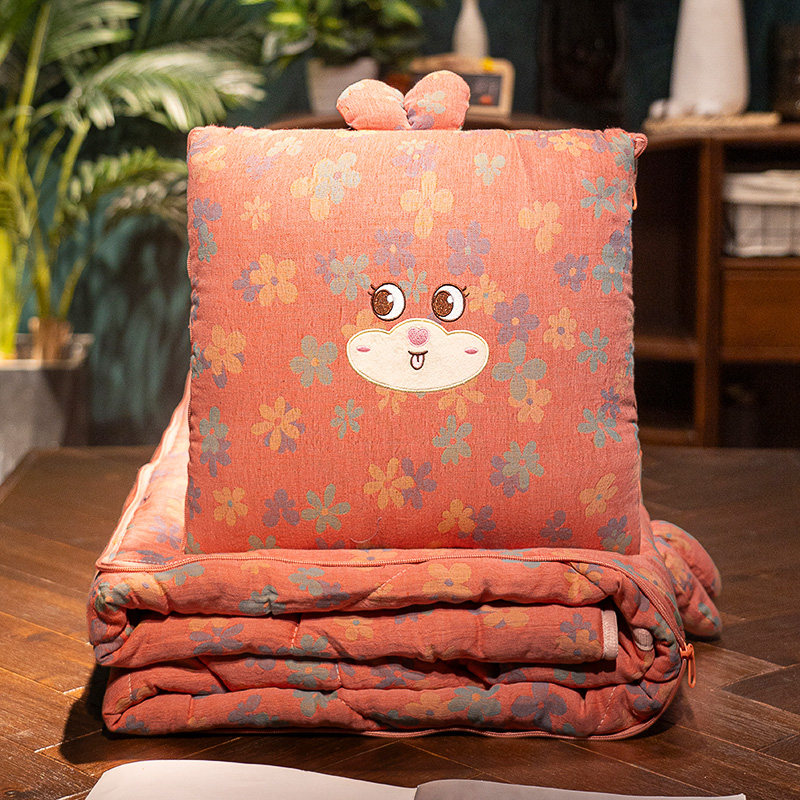 抱枕被子两用毯子二合一加厚办公室摺叠午睡枕头沙发汽车靠枕车载,淘宝优惠券,粉丝福利购,淘宝优惠卷