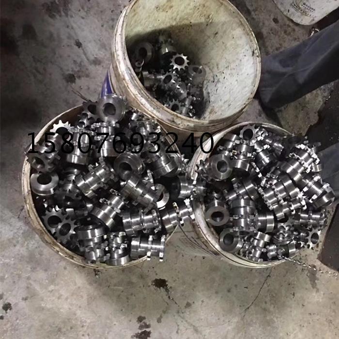 动力滚筒传动链轮08B型14齿10A单双排齿轮滚子传送机链条非标定制 - 图2