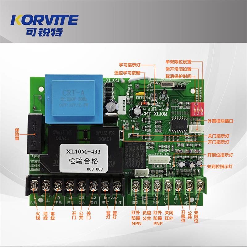 通用型自动门伸缩门控制器栅栏机门平移门工厂大门遥控门配件 - 图0