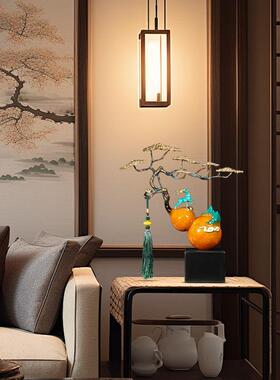 铜葫芦摆件招财高端新中式家居客厅办公室玄关装饰品乔迁新居礼物