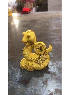 绒沙金猴羊猪狗牛鼠蛇龙马鸡猪十二生肖摆件猴年摆件新年生日礼物