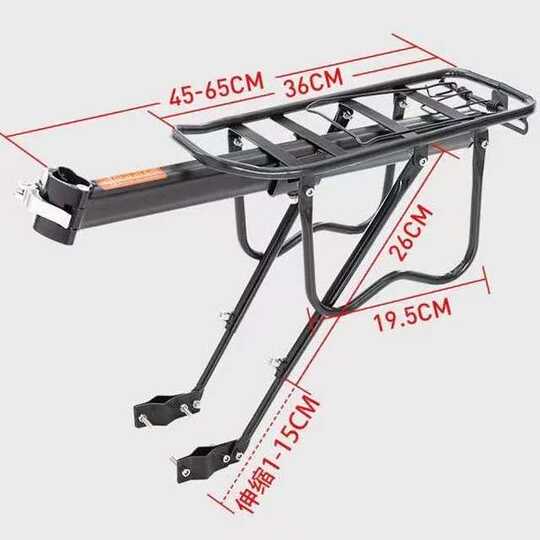 Багажник на заднее сиденье для горного велосипеда, быстросъемный задний багажник для велосипеда, багажник с пилотом, багажник, велосипедное снаряжение, велосипедные аксессуары