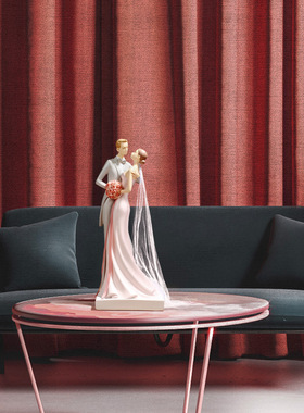 结婚新婚礼物送新人客厅摆件玄关创意家居电视柜酒柜桌面小装饰品