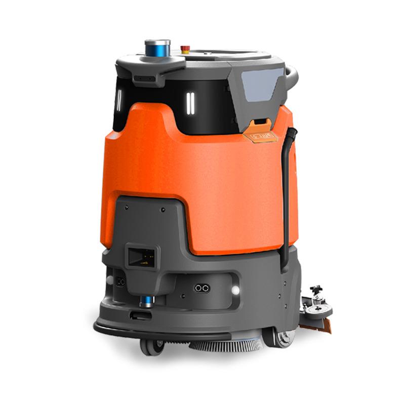 全自动无人洗地机酒店大厅扫地机器人智能高铁车站机场拖地机 - 图3