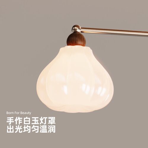 由灯记法式中古餐厅吊灯美式南洋侘寂风长条吧台R厨房岛餐桌主灯 - 图3