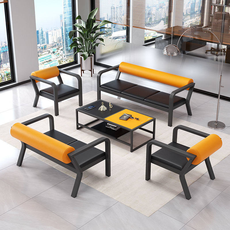 网红办公沙发商务接待会客厅双人小D户型办公室简易等候椅新款铁,淘宝优惠券,粉丝福利购,淘宝优惠卷