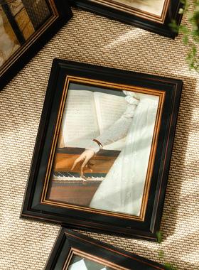 复古装饰画摆件高级感小众艺术摆台卧室客厅桌面小物件家居装饰品