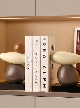 贝汉美时来运转陶瓷书档摆件客厅电视柜酒柜书桌轻奢高档家居饰品