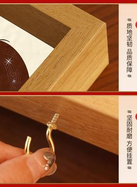 欢迎回家入户门口放钥匙收纳挂钩摆件一家三口四客厅玄关装饰置物