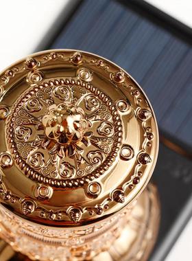 车件载筒太阳能HOT蓄能转轮家用电动转无车内装饰摆转桶需电池