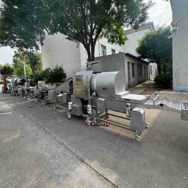 全自动滚筒式上粉机 鸡米花滚筒上粉设备 全自动鸡柳裹粉机,淘宝优惠券,粉丝福利购,淘宝优惠卷