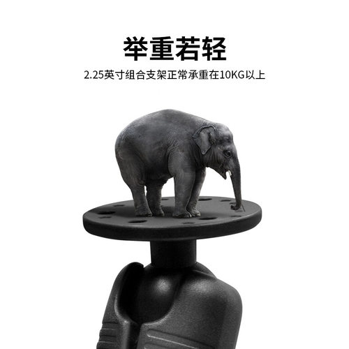 VIN维恩工业终端设备VESA100*100支架D款2.25英寸球头U型球头支架 - 图1