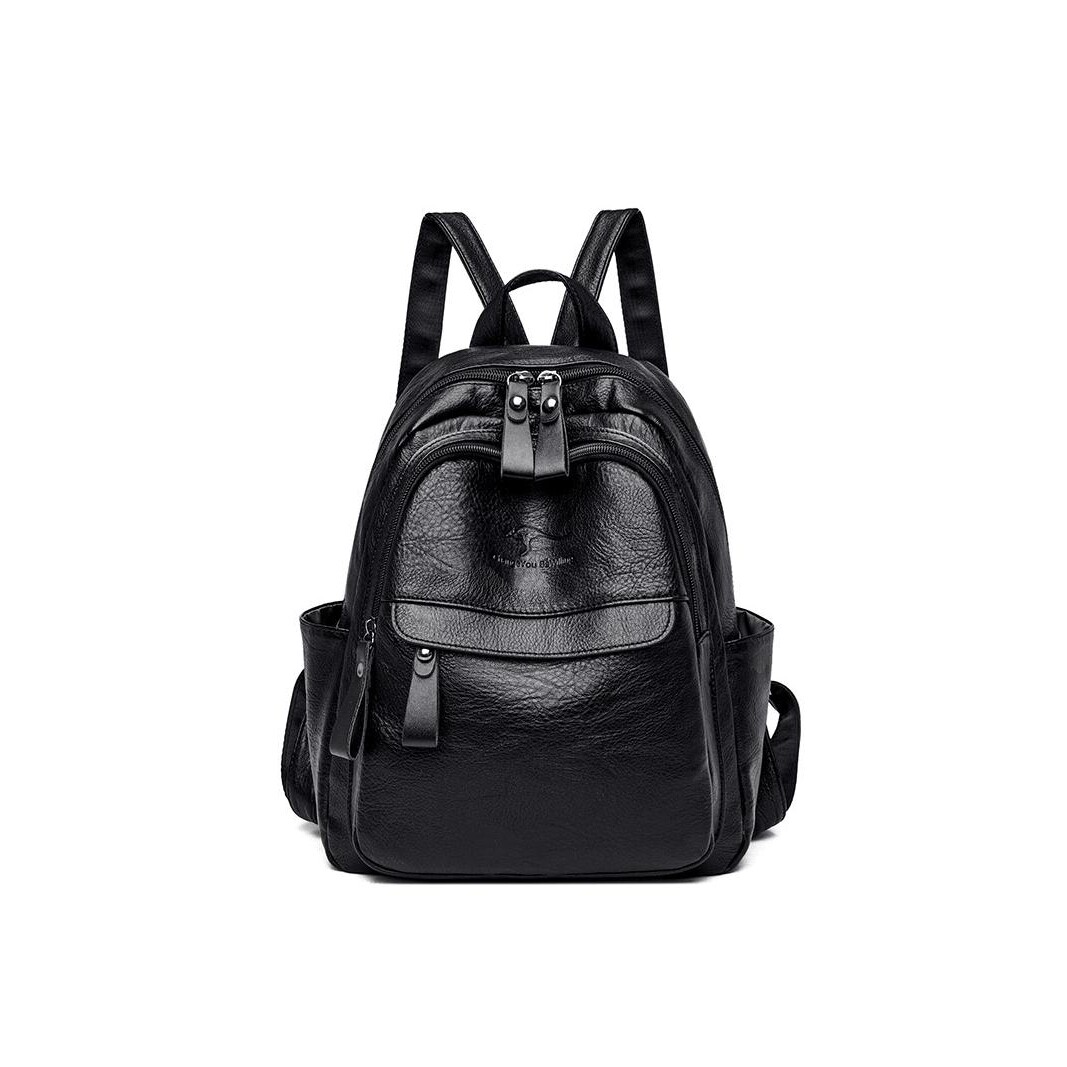 双肩包女2025新款潮韩版百搭单肩斜挎时尚软皮背包女,淘宝优惠券,粉丝福利购,淘宝优惠卷