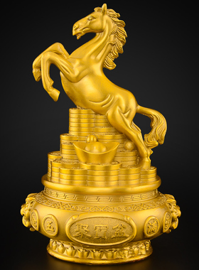 黄铜聚宝盆十二生肖摆件全套本命年鼠牛虎兔龙蛇马羊猴鸡狗猪三合