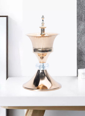 创意金属婚庆道具烛台欧式复古烛光晚餐香薰蜡烛台餐桌烛台装饰品