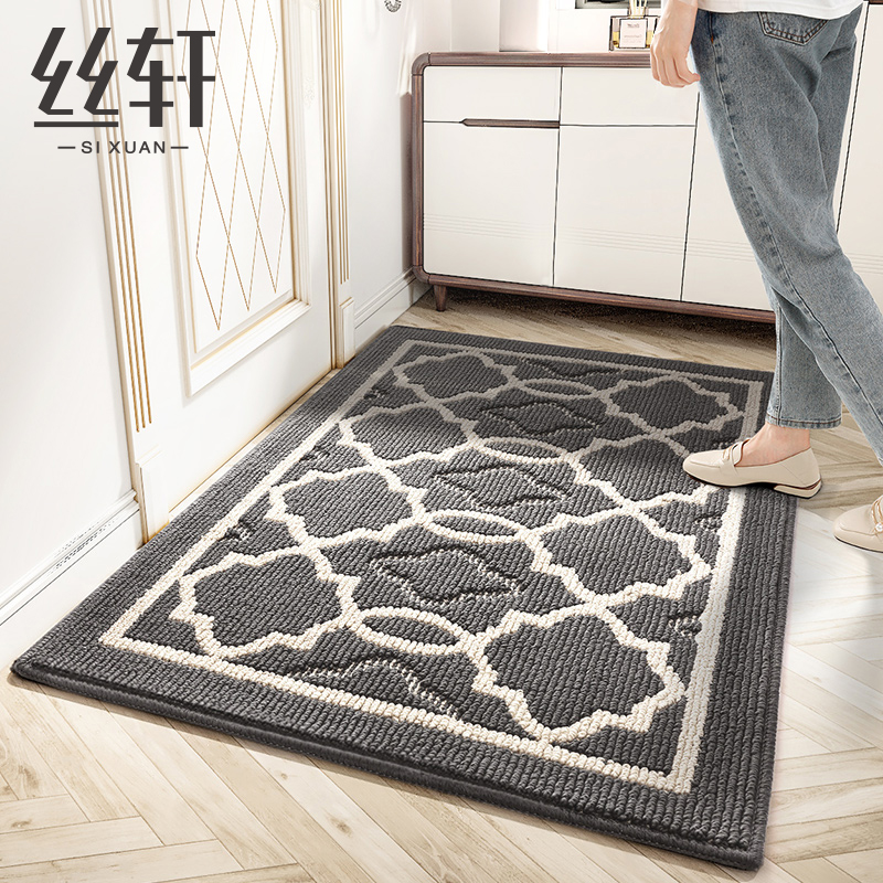 地垫入户门垫家用进门垫子简约耐脏玄关门外踩脚垫户外大门口地毯 - 图0