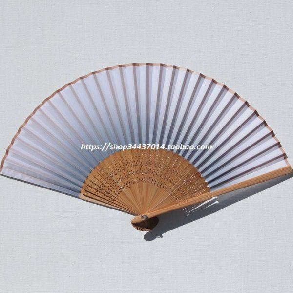 多款可选 草绿 玫红 银灰 单色纯色渐变色扇子 工艺折扇 空白扇面,淘宝优惠券,粉丝福利购,淘宝优惠卷